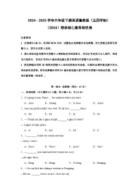 【期末】期末核心素养培优卷-鲁教版（五四制）小学英语六下-期末复习考点培优专项卷（含解析）