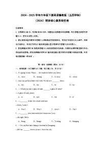 【期末】期末核心素养培优卷-鲁教版（五四制）小学英语六下-期末复习考点培优专项卷（含解析）