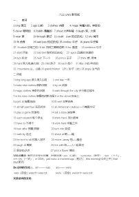 牛津译林版六年级上册Unit 1 The king's new clothes学案设计