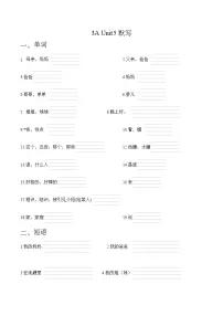 小学英语译林版（三起）（2024）三年级上册（2024）Unit 5 She's my mother学案