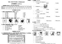 陕西省咸阳市秦都区部分学校2024-2025学年三年级上学期期末考试英语试题