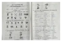 广东省茂名市高州市谢鸡镇2025-2026学年三年级上学期基础练习（一）英语试卷（月考）