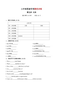 专题05 代词（专项训练）-2024年小升初英语复习讲练测（全国通用版）+答案