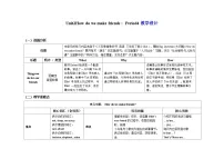 小学英语沪教牛津版(六三制一起)(2024)三年级下册（2024）Unit 2 How do we make friends?表格教案及反思
