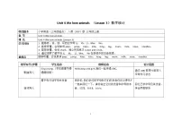 小学英语Unit 4 We love animals Part B教案及反思