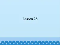 小学英语北京版三年级上册Lesson 28说课免费ppt课件
