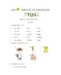 小学英语北京版五年级上册Unit 1 Which do you like better?综合与测试精品随堂练习题