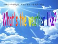 小学英语Module 1Unit 1 What’s the weather like ?说课ppt课件