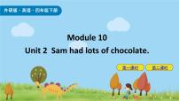 小学英语外研版 (三年级起点)四年级下册Unit 2 Sam had lots of chocolates.完美版ppt课件