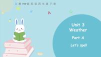 小学Unit 3 Weather Part A评优课课件ppt