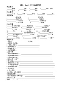 新版-牛津译林版四年级上册Unit 8 Dolls练习