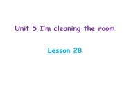 小学人教精通版Lesson 28公开课课件ppt