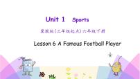 小学英语冀教版 (三年级起点)六年级下册Unit 1 SportsLesson6 A Famous Football Player精品ppt课件
