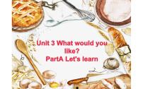 小学英语人教版 (PEP)五年级上册Unit 3 What would you like? Part A优质课件ppt