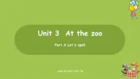 人教版 (PEP)三年级下册Unit 3 At the zoo Part A备课课件ppt