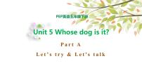 小学Unit 5 Whose dog is it? Part B授课ppt课件