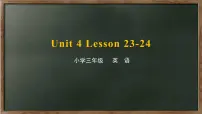 人教精通版三年级下册Unit 4 Do you like candy?Lesson 24 Revision评课ppt课件
