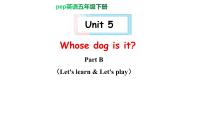 英语五年级下册Unit 5 Whose dog is it? Part B精品ppt课件