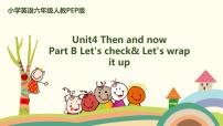 小学英语人教版 (PEP)六年级下册Unit 4 Then and now   Part B精品课件ppt