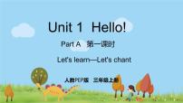 2020-2021学年Unit 1 Hello! Part A评课课件ppt