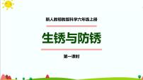 2021学年1 生锈与防锈教案配套ppt课件