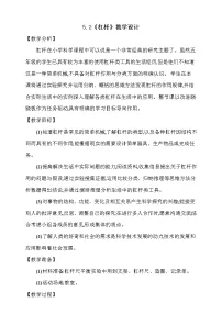 大象版 (2017)五年级上册2 杠杆教案