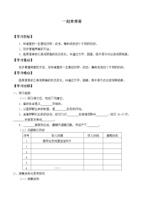 2020-2021学年5 一起来养蚕学案