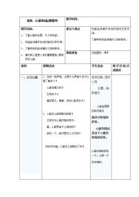 苏教版五年级上册3.心脏和血液循环教案及反思