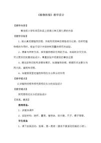 小学科学9. 植物的根教案