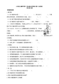 小学科学教科版 (2017)六年级上册微小世界综合与测试同步练习题