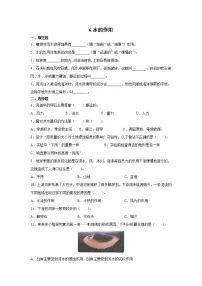 小学科学教科版 (2017)五年级上册6.水的作用随堂练习题