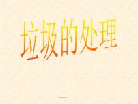 小学科学教科版六年级下册2、垃圾的处理课前预习ppt课件