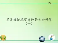 小学科学教科版六年级下册5、用显微镜观察身边的生命世界(一)课文配套课件ppt