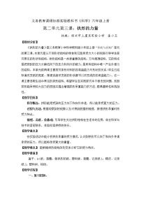 小学科学教科版六年级上册3、拱形的力量教案设计