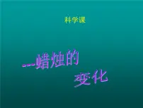 苏教版六年级上册1.蜡烛的变化备课ppt课件