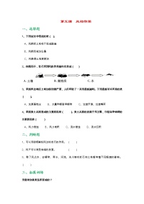 小学科学5.风的作用精品同步达标检测题