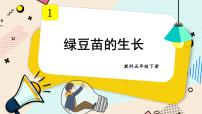 小学科学教科版 (2017)五年级下册3.绿豆苗的生长获奖ppt课件