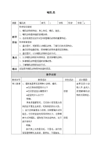 苏教版 (2017)四年级上册4 哺乳类教学设计及反思