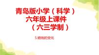 小学科学青岛版 (六三制)六年级上册5、蜡烛的变化课前预习ppt课件