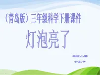 青岛版 (五四制)三年级下册第五单元 电的本领19 灯光亮了教学演示ppt课件