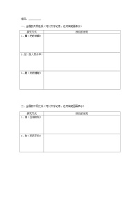 小学科学14 金属教案