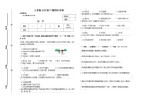 大象版五年级下册科学期中试卷1