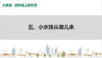 小学科学大象版 (2017)四年级上册第三单元 冷与热5 小水珠从哪儿来获奖课件ppt