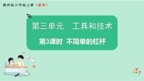 小学科学教科版 (2017)六年级上册3.不简单的杠杆说课ppt课件