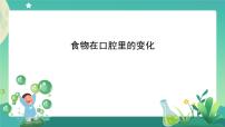 小学科学教科版 (2017)四年级上册7.食物在口腔里的变化优秀课件ppt