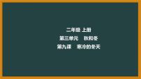 小学科学冀人版 (2017)二年级上册9 寒冷的冬天示范课课件ppt