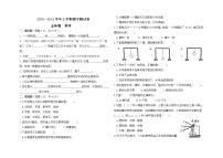 河南省郑州市荥阳市2020-2021学年五年级上学期期中科学试题