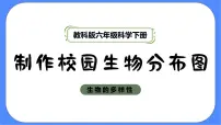 小学科学教科版 (2017)六年级下册2.制作校园生物分布图公开课ppt课件