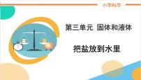 小学科学11 把盐放到水里教课课件ppt