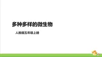 小学科学人教鄂教版 (2017)五年级上册10 多种多样的微生物获奖教学ppt课件